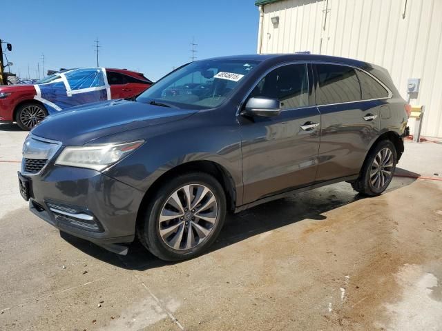 2014 Acura MDX Technology