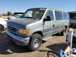 Ford Econoline e350 Super Duty salvage cars for sale: 2006 Ford Econoline E350 Super Duty Wagon