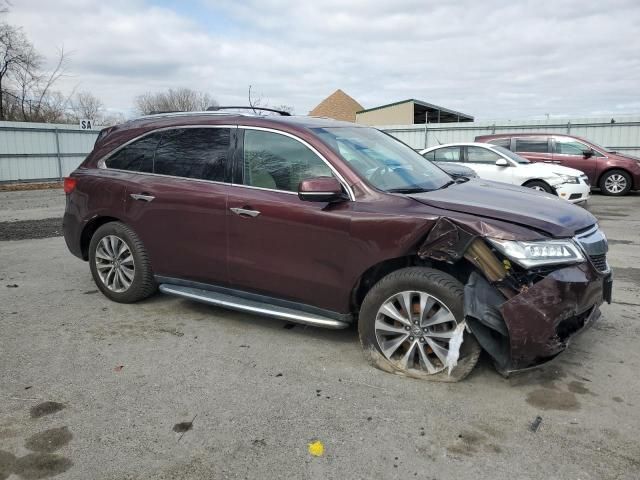 2016 Acura MDX Technology