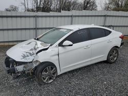 Salvage cars for sale at Gastonia, NC auction: 2018 Hyundai Elantra SEL