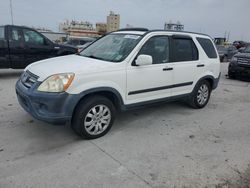 Salvage cars for sale at New Orleans, LA auction: 2006 Honda CR-V EX