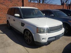 Salvage cars for sale at Lebanon, TN auction: 2011 Land Rover Range Rover Sport SC