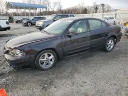 Pontiac salvage cars for sale: 2001 Pontiac Grand AM GT