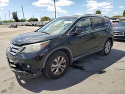 Salvage cars for sale at Miami, FL auction: 2014 Honda CR-V EXL