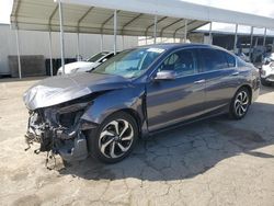 Salvage cars for sale at Fresno, CA auction: 2016 Honda Accord EXL