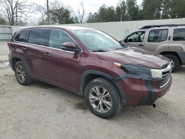 2015 Toyota Highlander LE