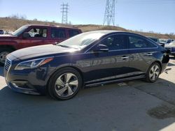 Salvage cars for sale at Littleton, CO auction: 2017 Hyundai Sonata Hybrid