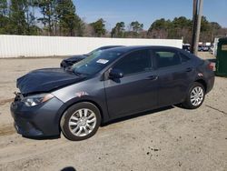 2016 Toyota Corolla L en venta en Seaford, DE