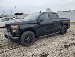 Salvage cars for sale at Franklin, WI auction: 2024 Chevrolet Silverado K1500 Custom