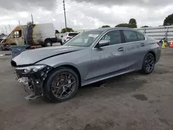 Vehiculos salvage en venta de Copart Miami, FL: 2025 BMW 330XI