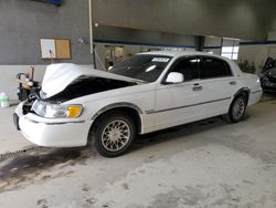 Salvage cars for sale at Sandston, VA auction: 2002 Lincoln Town Car Executive