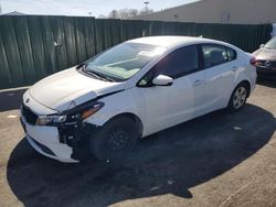 Salvage cars for sale at Exeter, RI auction: 2018 KIA Forte LX