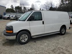 Salvage trucks for sale at Mendon, MA auction: 2017 GMC Savana G2500