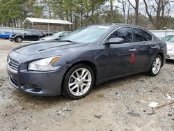 Salvage cars for sale at Austell, GA auction: 2011 Nissan Maxima S