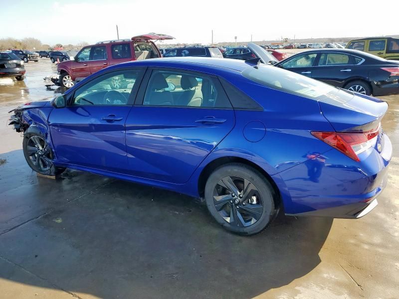 2022 Hyundai Elantra Blue