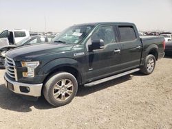 Salvage cars for sale at Houston, TX auction: 2015 Ford F150 Supercrew