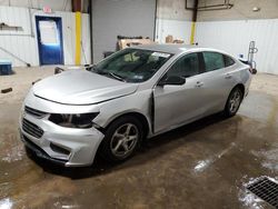 Carros salvage sin ofertas aún a la venta en subasta: 2016 Chevrolet Malibu LS