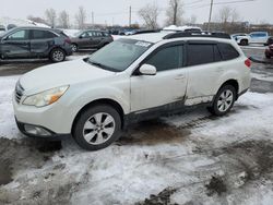 Subaru salvage cars for sale: 2011 Subaru Outback 2.5I Premium