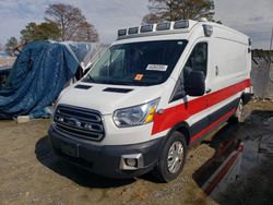 Salvage trucks for sale at Seaford, DE auction: 2019 Ford Transit T-250