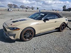 Salvage cars for sale at San Diego, CA auction: 2018 Ford Mustang