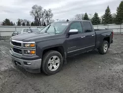 Salvage trucks for sale at Albany, NY auction: 2014 Chevrolet Silverado K1500 LTZ