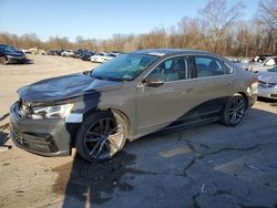 Salvage cars for sale at Ellwood City, PA auction: 2016 Volkswagen Passat S