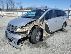 Salvage cars for sale at Spartanburg, SC auction: 2012 Honda Odyssey EX