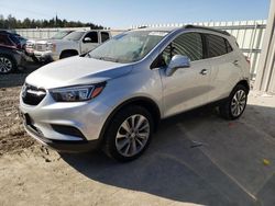 Buick Encore salvage cars for sale: 2019 Buick Encore Preferred