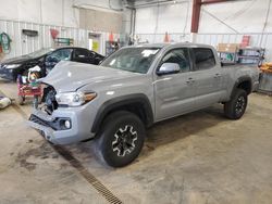 Salvage cars for sale at Mcfarland, WI auction: 2021 Toyota Tacoma Double Cab