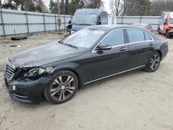 Salvage cars for sale at Hampton, VA auction: 2016 Mercedes-Benz S 550