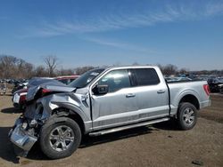 Salvage cars for sale at Des Moines, IA auction: 2023 Ford F150 Supercrew