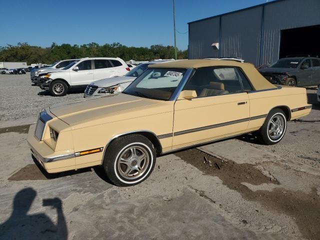 1985 Chrysler Lebaron