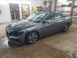 Salvage cars for sale at Pekin, IL auction: 2025 Hyundai Elantra SEL