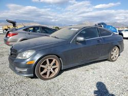 Salvage cars for sale at Mentone, CA auction: 2013 Mercedes-Benz C 250