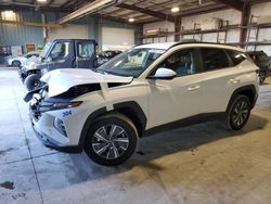 Salvage cars for sale at Eldridge, IA auction: 2024 Hyundai Tucson Blue