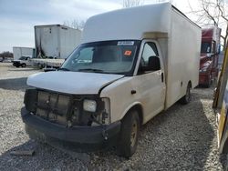 Salvage trucks for sale at Rogersville, MO auction: 2017 Chevrolet Express G3500