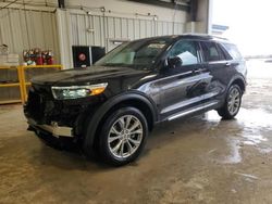 Salvage cars for sale at Bridgeton, MO auction: 2024 Ford Explorer Limited