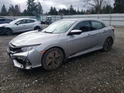 Honda salvage cars for sale: 2018 Honda Civic EX