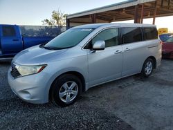 Salvage cars for sale at Riverview, FL auction: 2012 Nissan Quest S