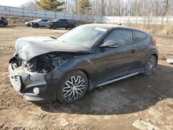 Salvage cars for sale at Davison, MI auction: 2016 Hyundai Veloster Turbo