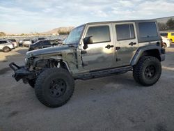 Salvage cars for sale at Las Vegas, NV auction: 2015 Jeep Wrangler Unlimited Sahara