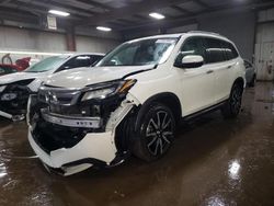 Salvage cars for sale at Elgin, IL auction: 2019 Honda Pilot Elite