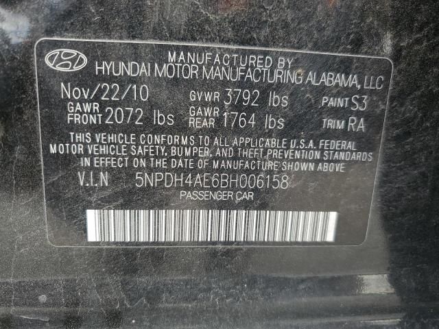 2011 Hyundai Elantra GLS