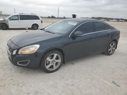 Salvage cars for sale at New Braunfels, TX auction: 2012 Volvo S60 T5