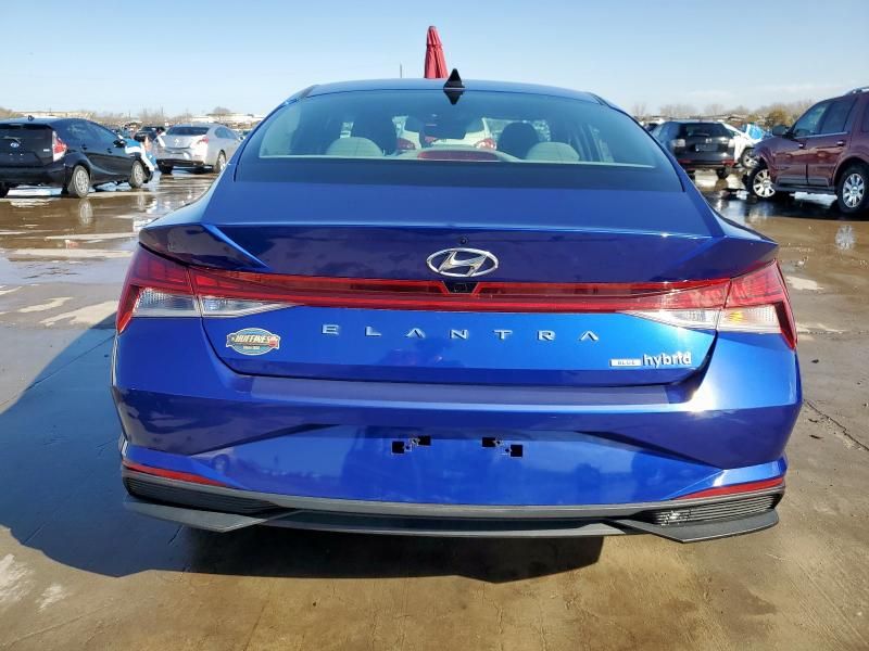 2022 Hyundai Elantra Blue