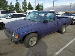 Salvage trucks for sale at Rancho Cucamonga, CA auction: 1995 Nissan Truck E/XE