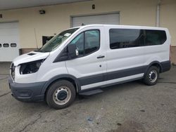 Salvage cars for sale at Exeter, RI auction: 2020 Ford Transit T-150