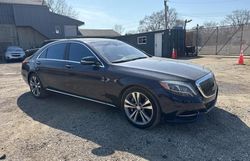 Salvage cars for sale at Chicago Heights, IL auction: 2015 Mercedes-Benz S 550