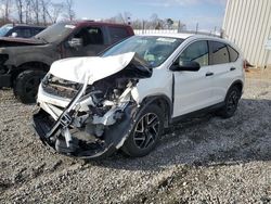 Salvage cars for sale at Spartanburg, SC auction: 2016 Honda CR-V SE