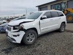 Salvage cars for sale at Eugene, OR auction: 2014 Jeep Grand Cherokee Summit